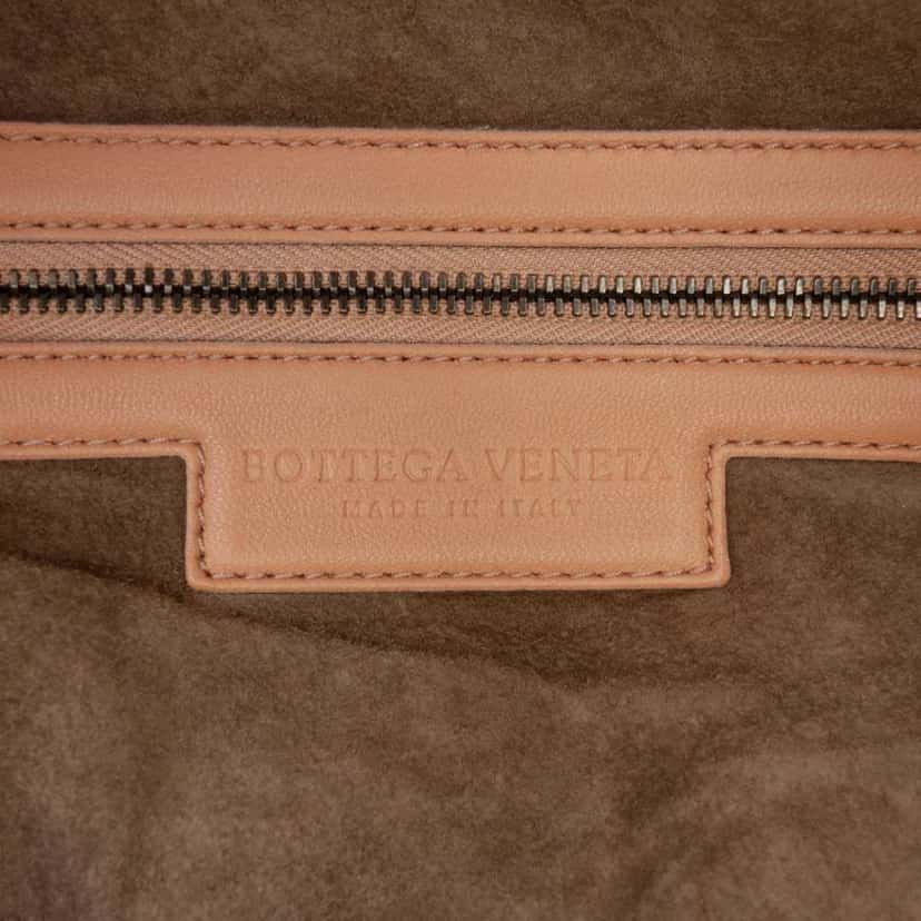 Bottega Veneta Nappa Intrecciato Montaigne Shoulder Bag Brown Leather Good condition - Box View