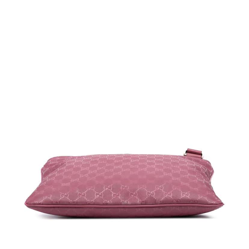 Gucci GG Imprime Crossbody Pink Canvas Good condition - Inside View