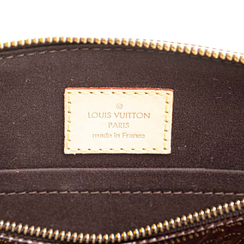 Louis Vuitton Monogram Vernis Sherwood PM Purple Leather Good condition - Box View