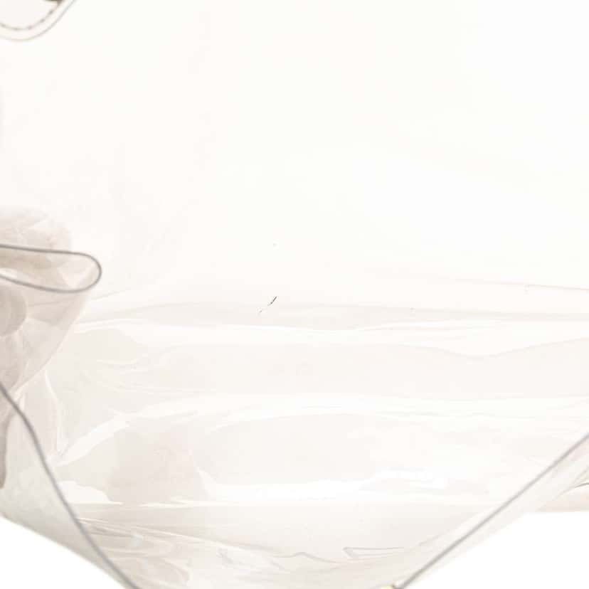 Hermès Vinyl Souvenir De L Exposition Kelly Handbag White Good condition - Model View