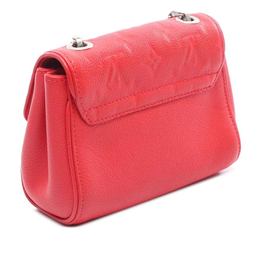 Louis Vuitton Monogram Empreinte Saint Germain BB Red Leather Good condition - Back View