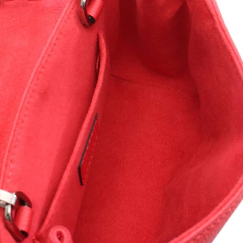 Louis Vuitton Monogram Empreinte Saint Germain BB Red Leather Good condition - Inside View