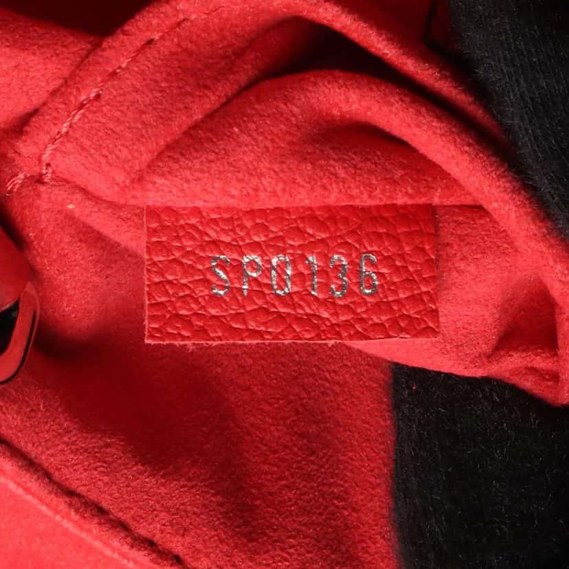 Louis Vuitton Monogram Empreinte Saint Germain BB Red Leather Good condition - Box View