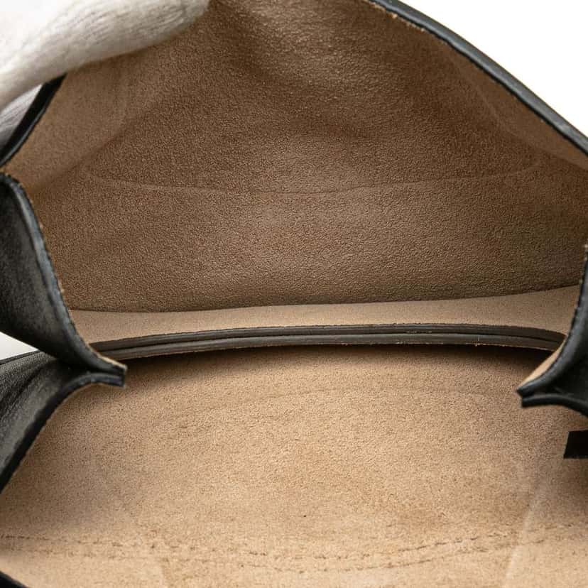 Chloé Mini Leather Faye Crossbody Black Leather Good condition - Model View