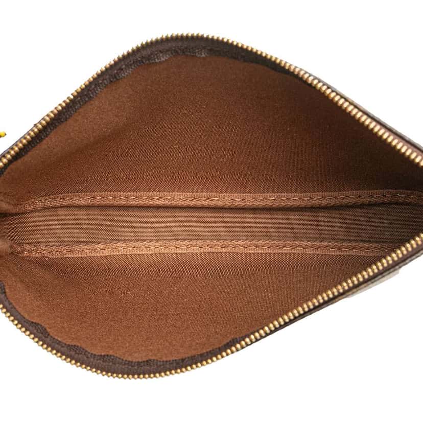 Louis Vuitton Monogram Pochette Accessoires Brown Canvas Good condition - Model View