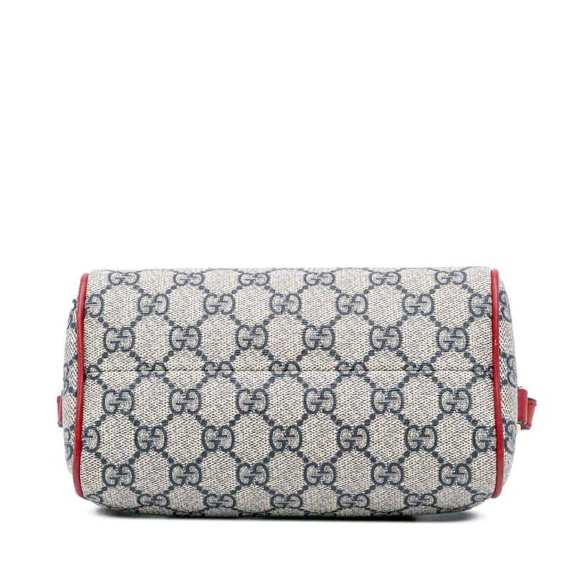 Gucci Mini GG Supreme Boston Bag Brown Canvas Good condition - Inside View
