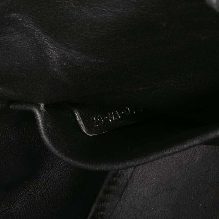 Dior Small Tweed Patch Diorissimo Tote Blue Tweed Good condition - Box View