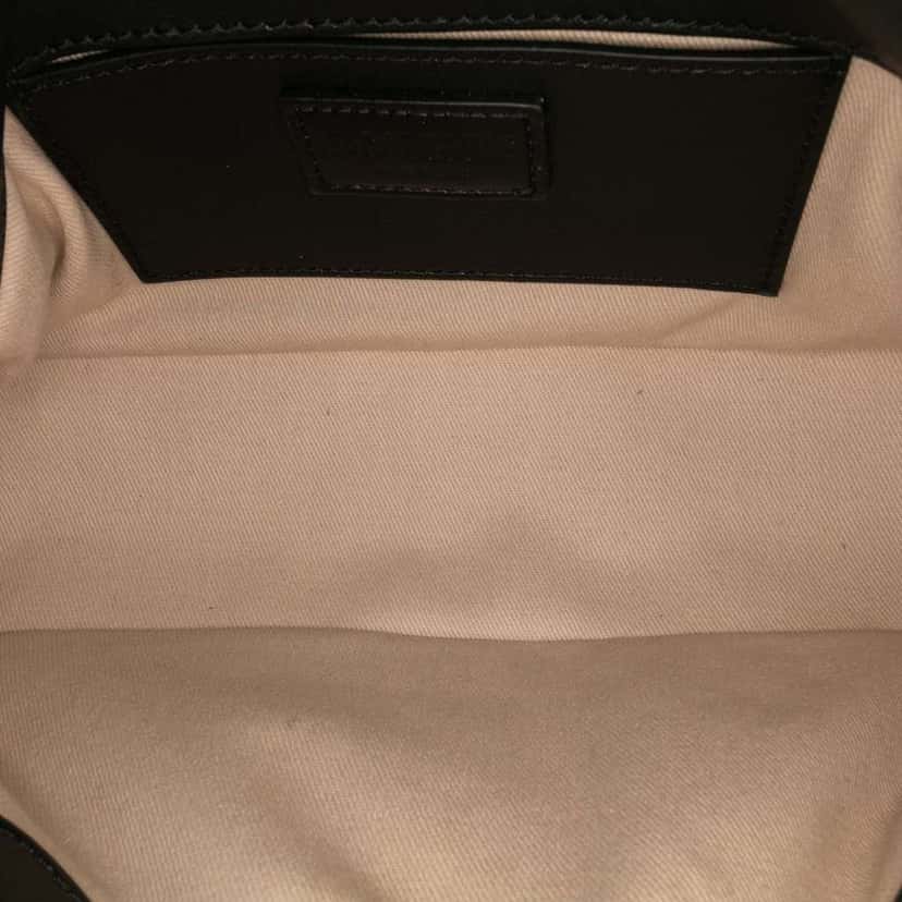Jacquemus Padded Lambskin Le Bambimou Satchel Black Leather Good condition - Model View