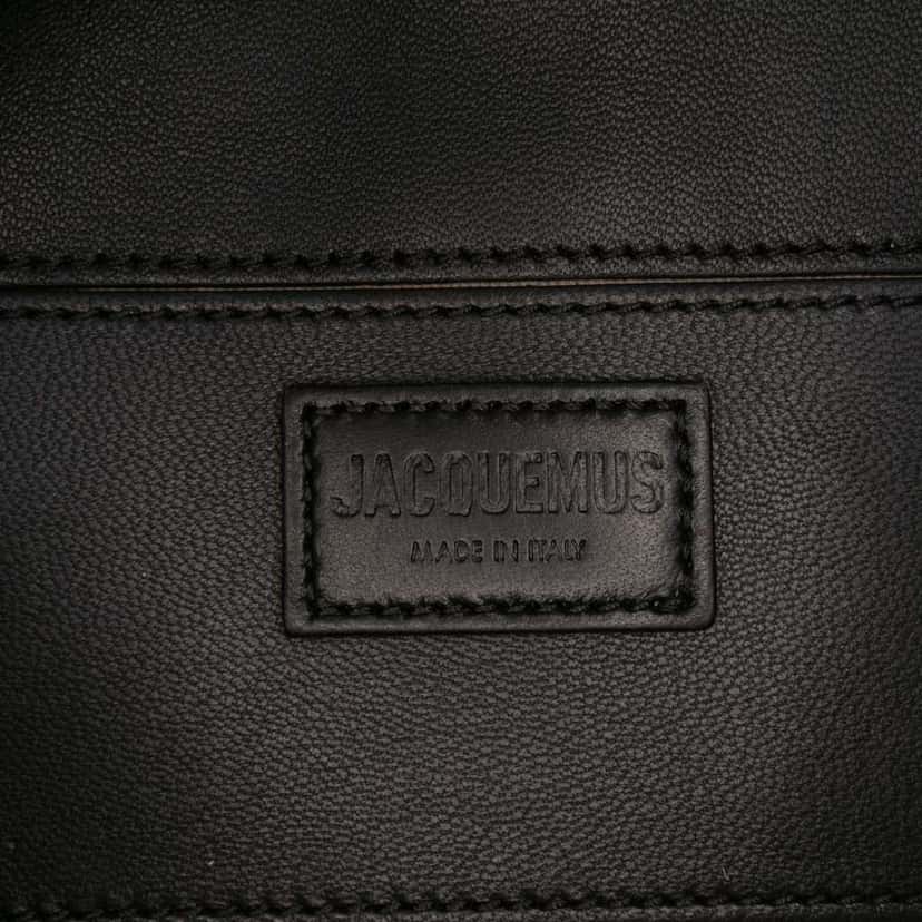 Jacquemus Padded Lambskin Le Bambimou Satchel Black Leather Good condition - Box View