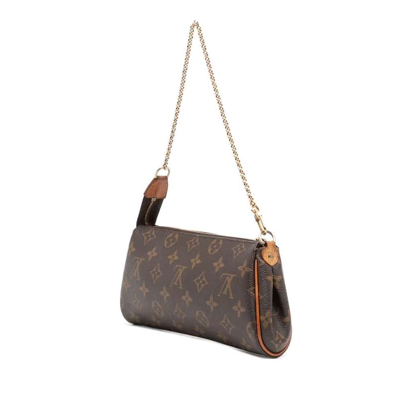 Louis Vuitton Monogram Eva Brown Canvas Good condition - Back View