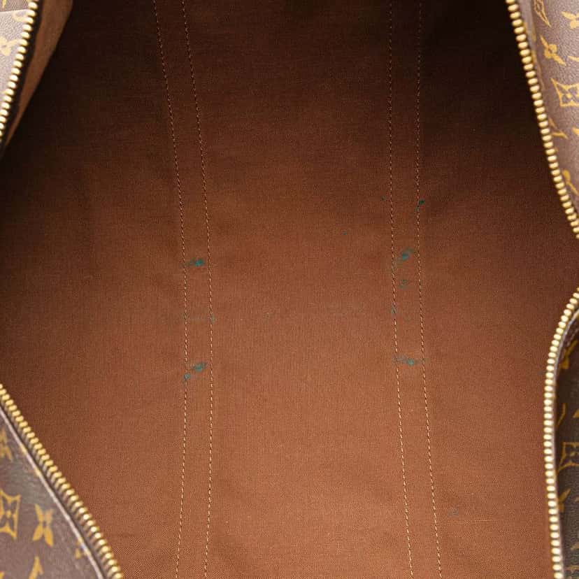 Louis Vuitton Monogram Keepall Bandouliere 60 Brown Canvas Good condition - Model View
