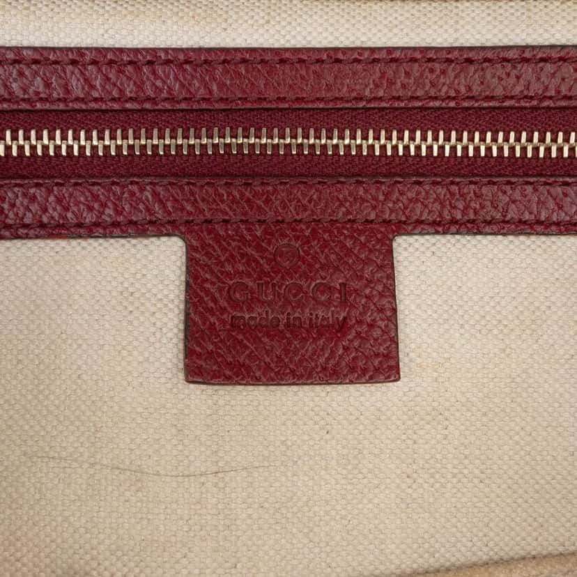 Gucci GG Canvas Bree Tote Brown Canvas Good condition - Box View