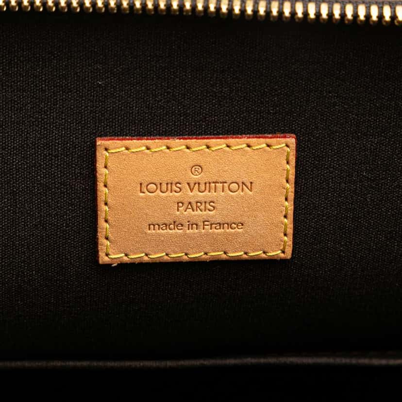 Louis Vuitton Monogram Vernis Alma GM Purple Leather Good condition - Box View