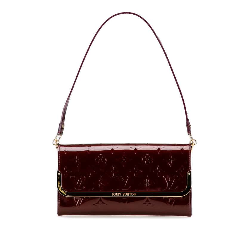 Louis Vuitton Monogram Vernis Rossmore MM Red Leather Good condition - Front View