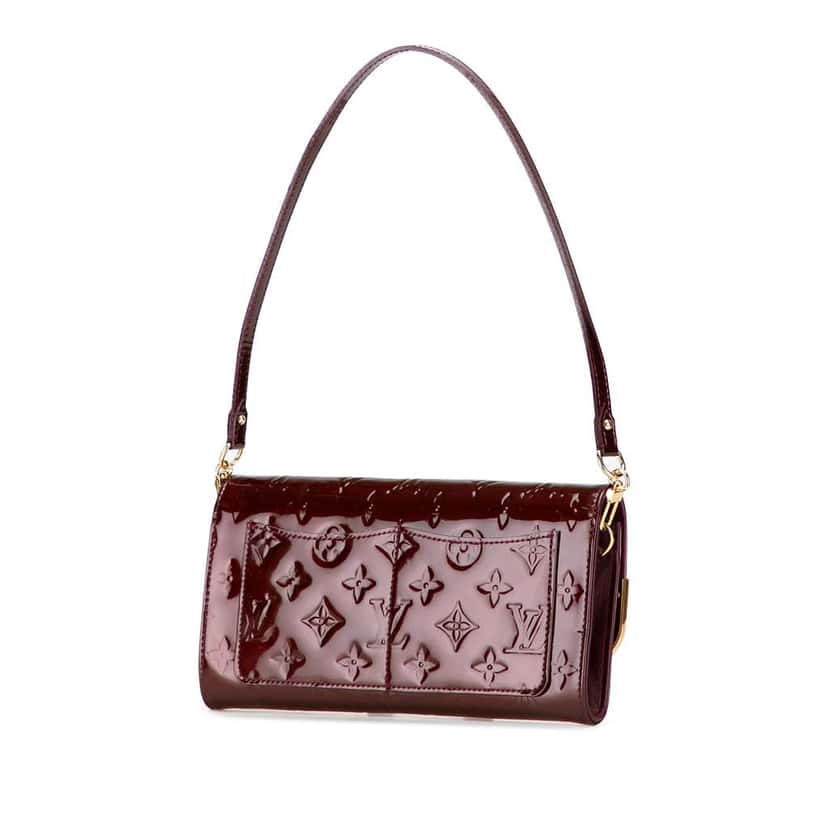 Louis Vuitton Monogram Vernis Rossmore MM Red Leather Good condition - Back View