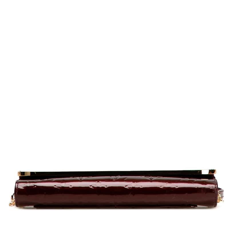 Louis Vuitton Monogram Vernis Rossmore MM Red Leather Good condition - Inside View