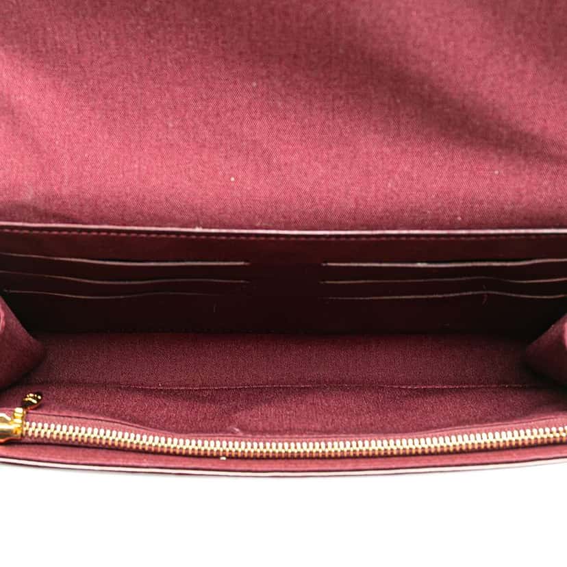 Louis Vuitton Monogram Vernis Rossmore MM Red Leather Good condition - Model View