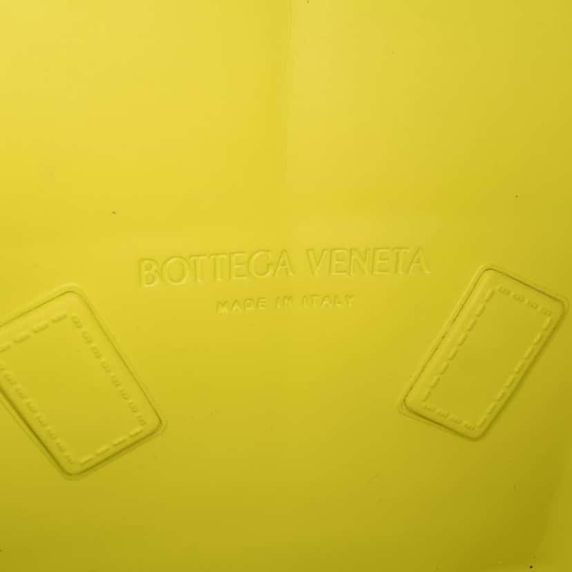 Bottega Veneta Mini Rubber Arco Shopping Bag Green Polyester Very good condition - Box View