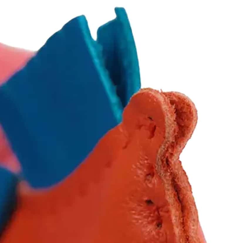 Hermès Milo Lambskin GriGri Rodeo Bag Charm PM Orange Leather Good condition - Model View