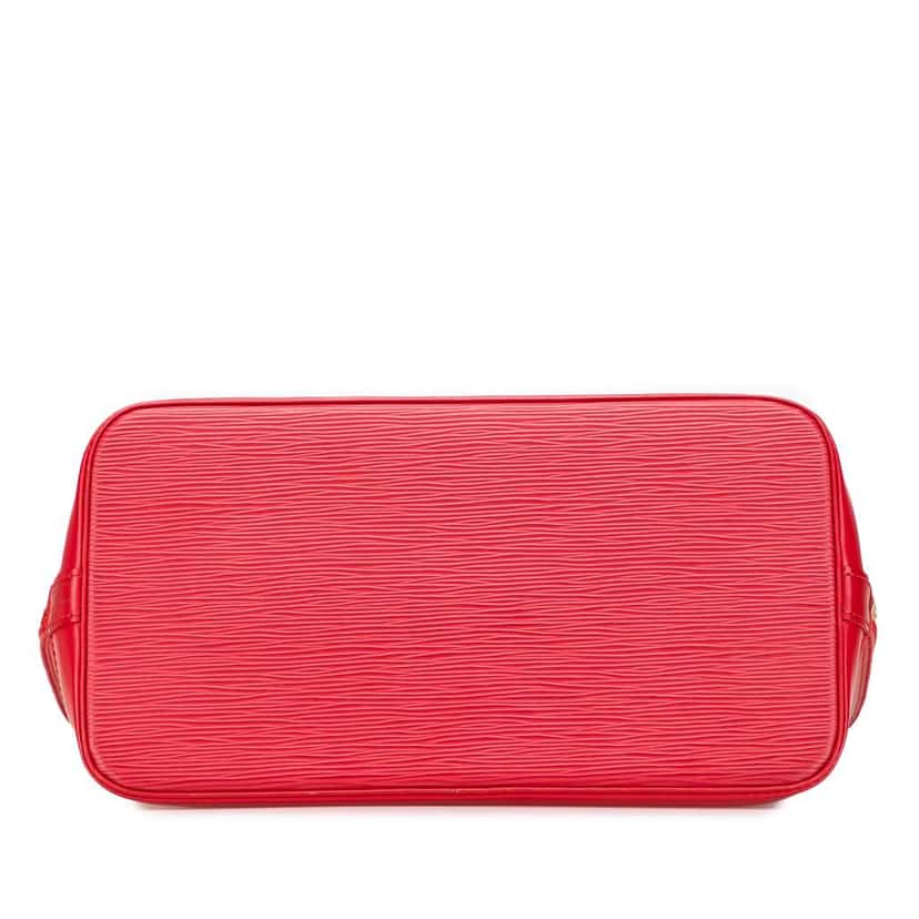 Louis Vuitton Epi Alma PM Red Leather Good condition - Inside View