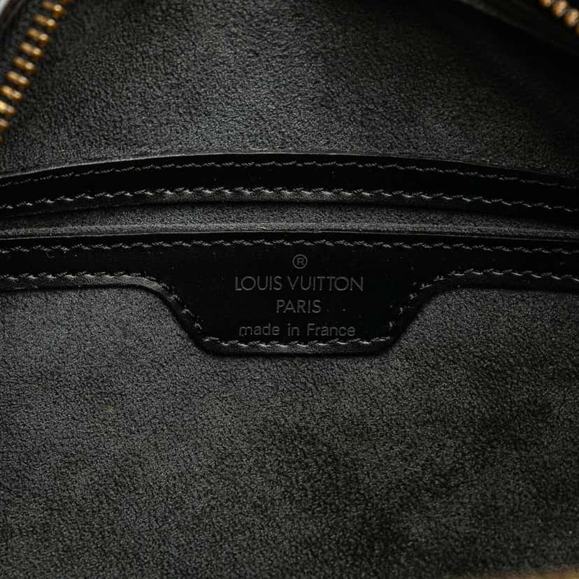 Louis Vuitton Epi Soufflot Black Leather Good condition - Box View