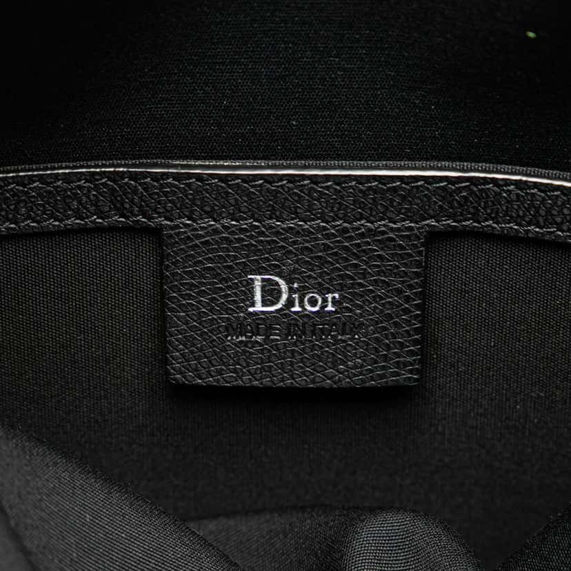 Dior Canvas and Leather Homme Crossbody Black Canvas Good condition - Box View