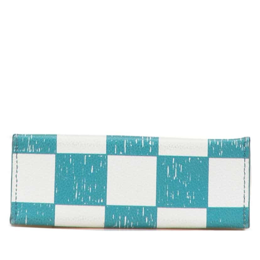 Louis Vuitton Damier Checkerboard Sac Plat XS Blue Leather Good condition - Inside View
