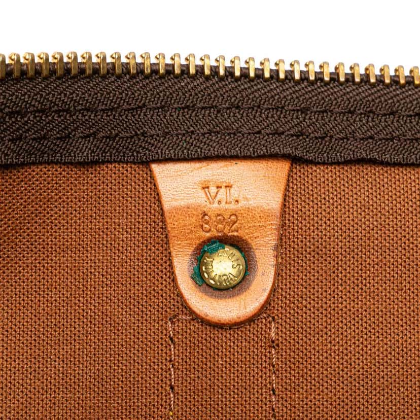 Louis Vuitton Monogram Keepall 50 Brown Canvas Good condition - Box View