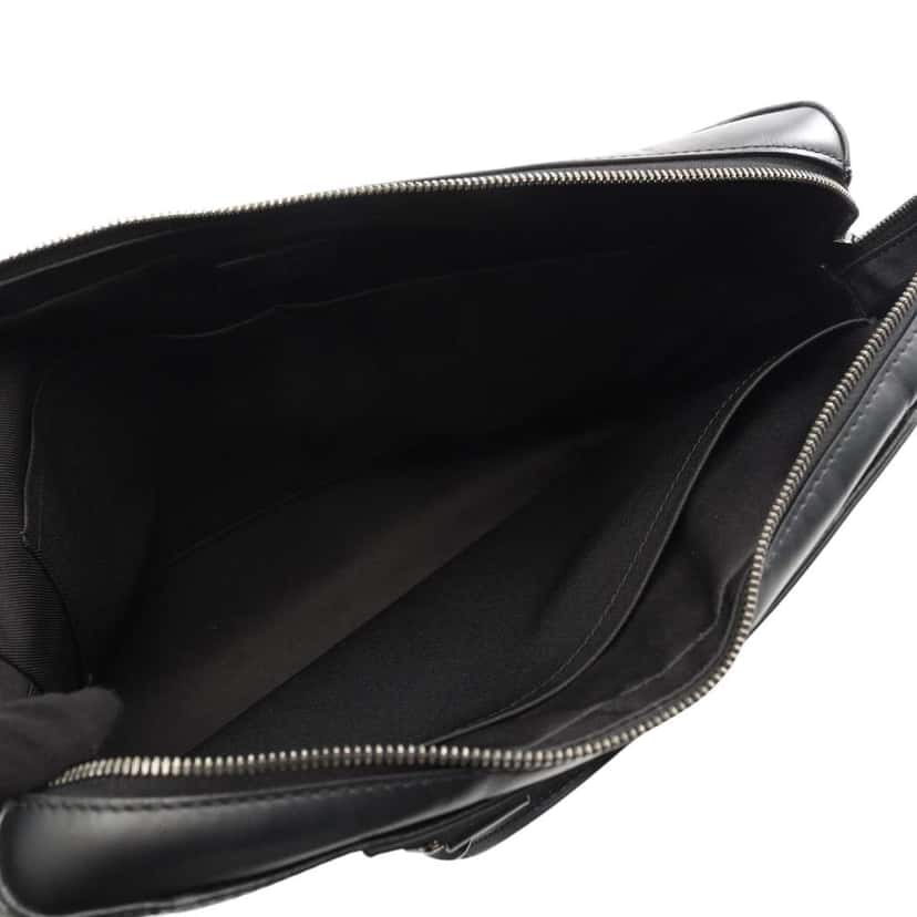 Louis Vuitton Monogram Eclipse Odyssey Briefcase Black Good condition - Inside View