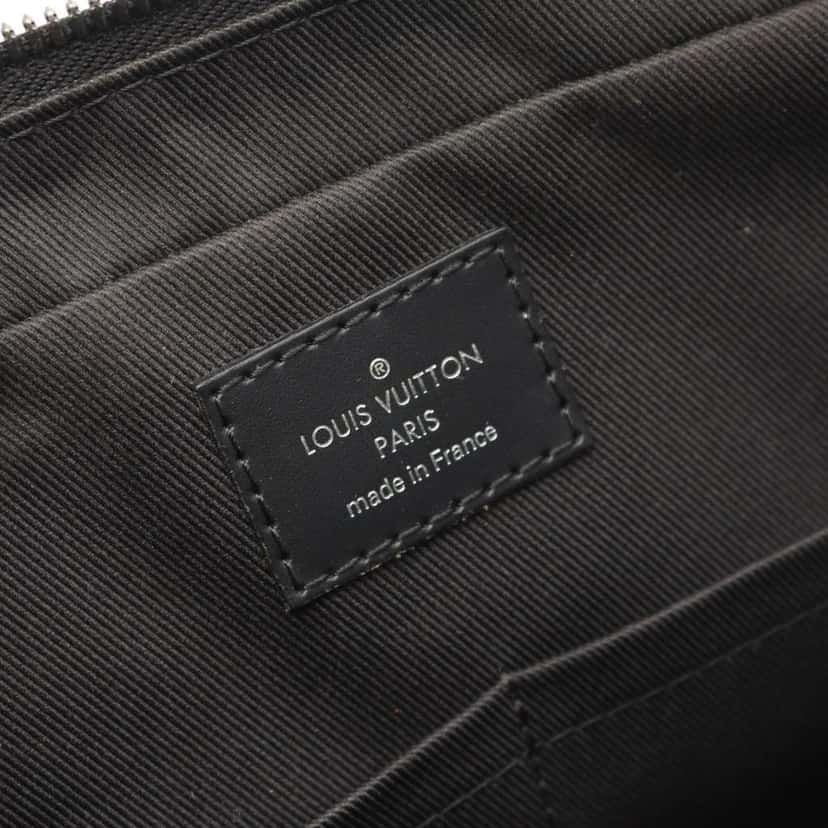 Louis Vuitton Monogram Eclipse Odyssey Briefcase Black Good condition - Box View