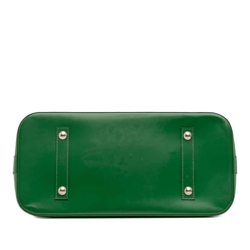 Louis Vuitton Epi Alma GM Green Leather Good condition - Inside View