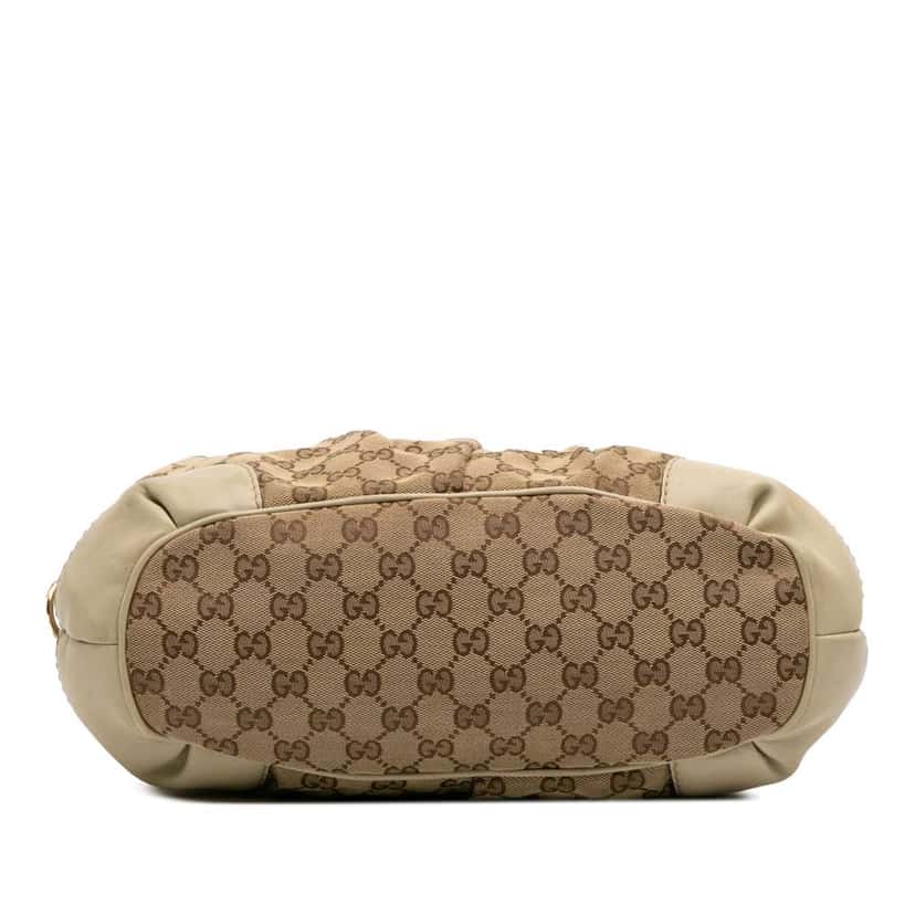 Gucci GG Canvas Sukey Satchel Brown Canvas Good condition - Inside View