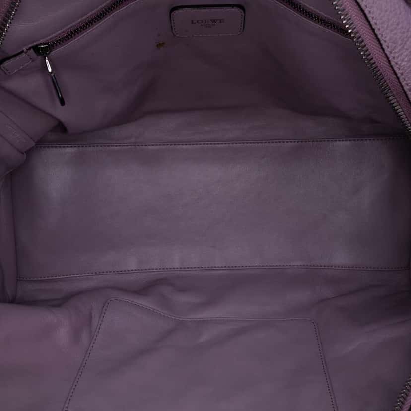 Loewe Tricolor Goatskin Amazona 36 Purple Leather Good condition - Model View