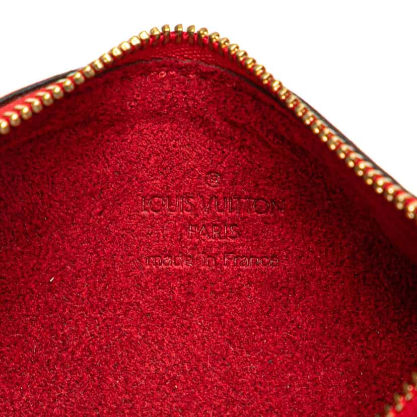 Louis Vuitton Epi Pochette Papillon Red Leather Good condition - Model View
