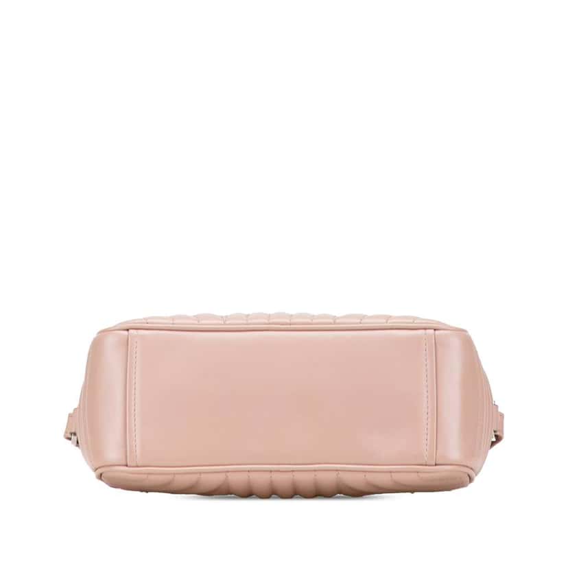 Prada Soft Calf Diagramme Crossbody Brown Leather Good condition - Inside View