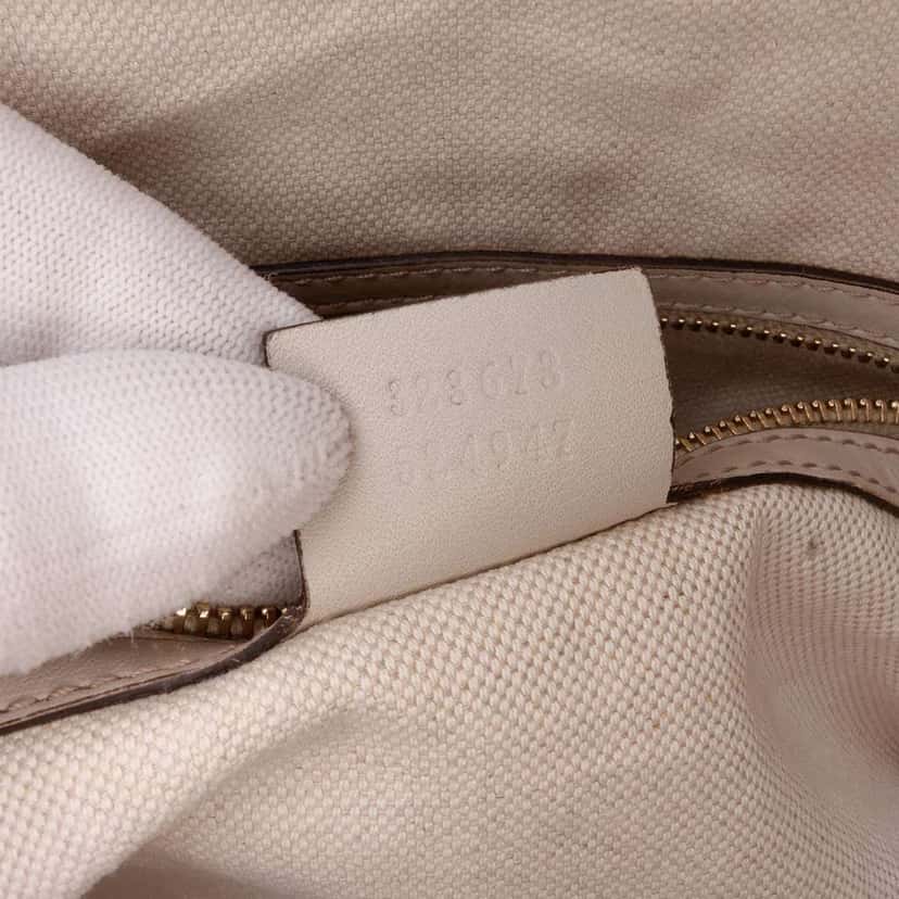 Gucci Medium Guccissima Bree Dome Tote Brown Leather Good condition - Box View