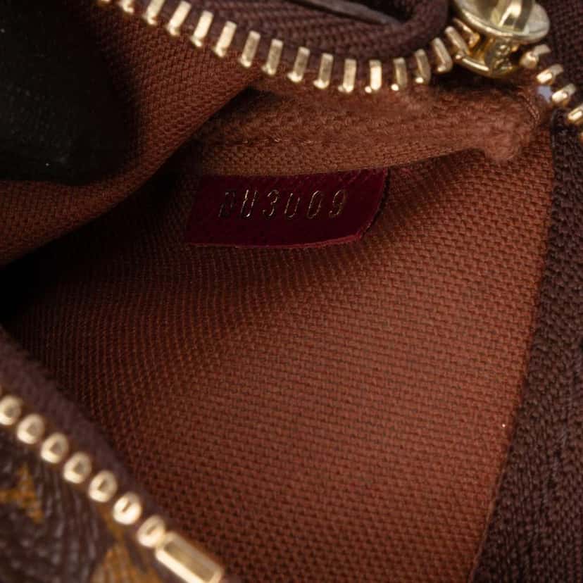 Louis Vuitton Monogram Trunks & Bags Mini Pochette Accessoires Brown Canvas Good condition - Box View