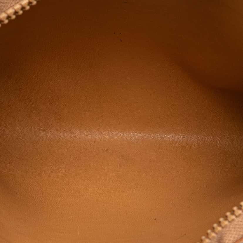 Celine Macadam Coated Canvas Clutch Brown Canvas Good condition - Model View