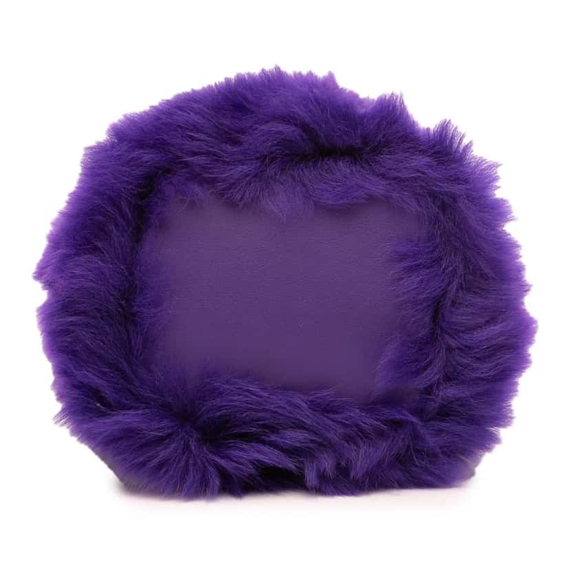 Fendi Mini Fur Mon Tresor Bucket Bag Purple Good condition - Inside View