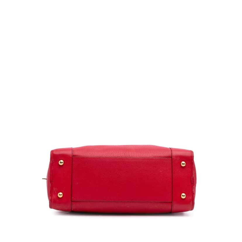 Loewe Leather Amazona 36 Red Leather Good condition - Inside View