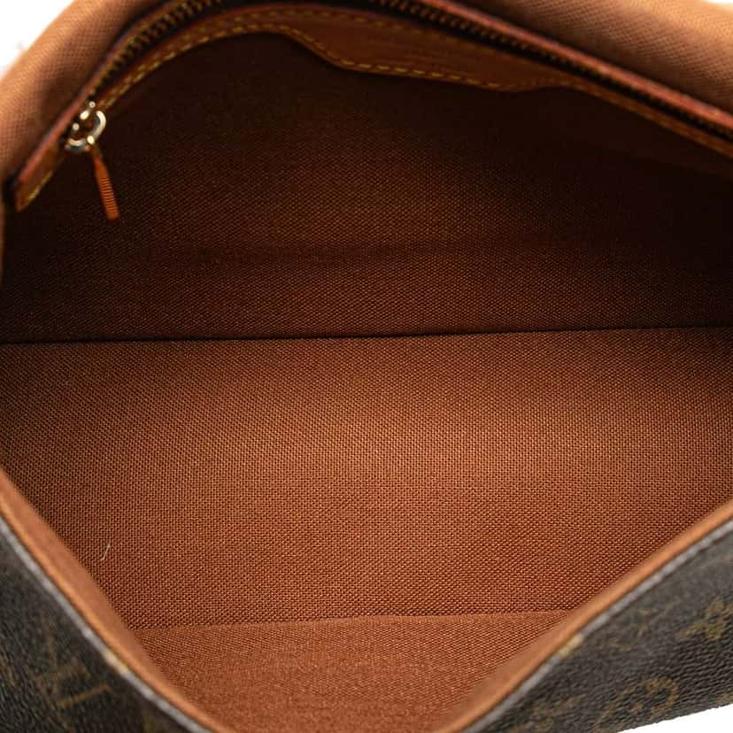 Louis Vuitton Monogram Mini Looping Brown Canvas Good condition - Model View