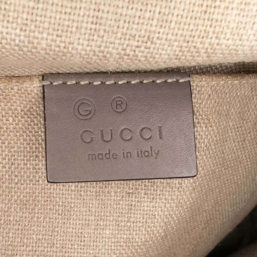 Gucci Mini Microguccissima Dome Satchel Grey Leather Good condition - Box View
