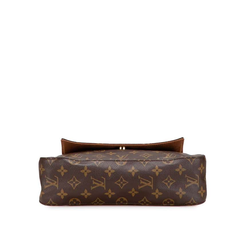 Louis Vuitton Monogram Mini Looping Brown Canvas Good condition - Inside View
