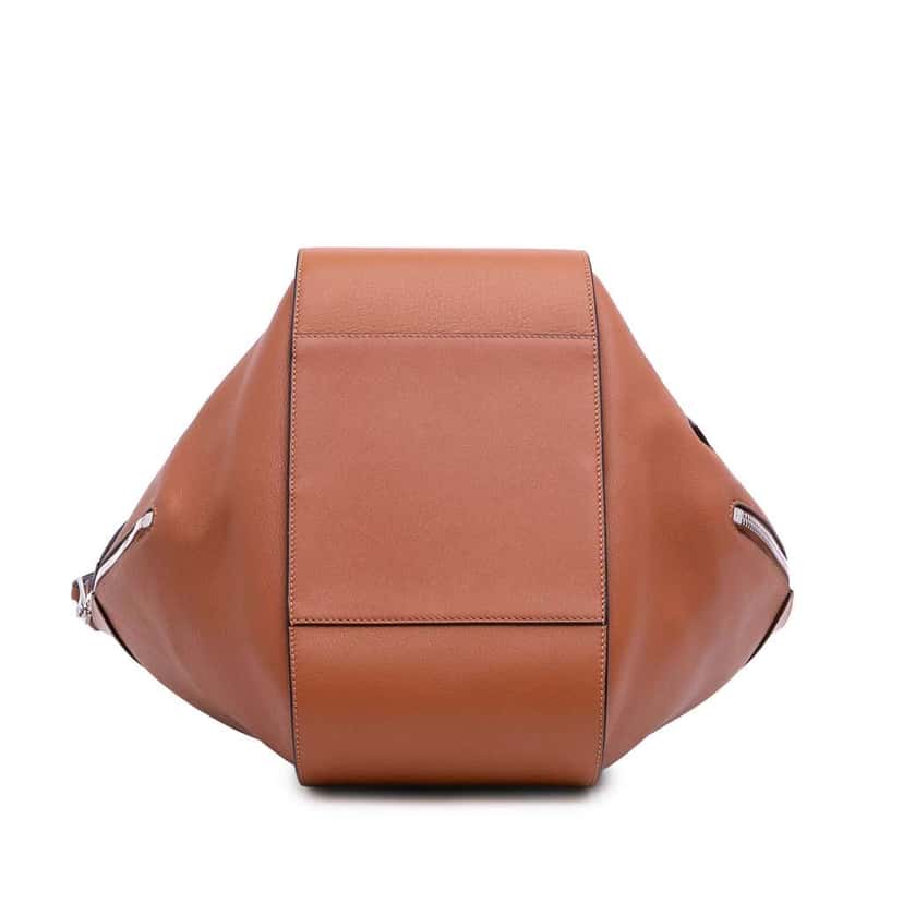 Loewe Small Leather Hammock Bag Brown Leather Good condition - Inside View
