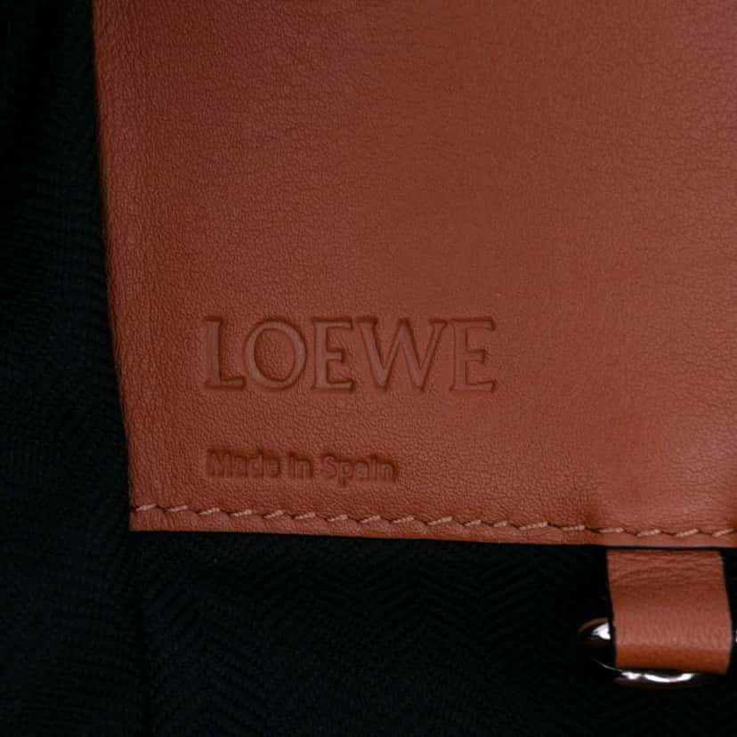 Loewe Small Leather Hammock Bag Brown Leather Good condition - Box View