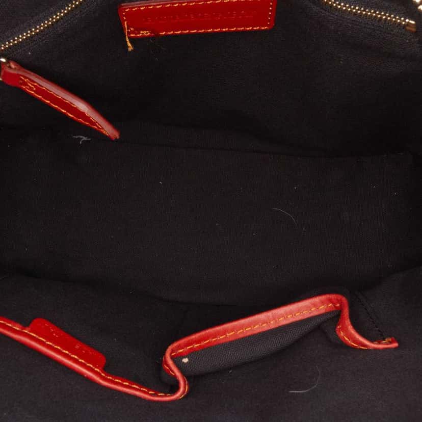 Burberry Small House Check Canvas Bridle Orchard Satchel Brown Canvas Good condition - Model View