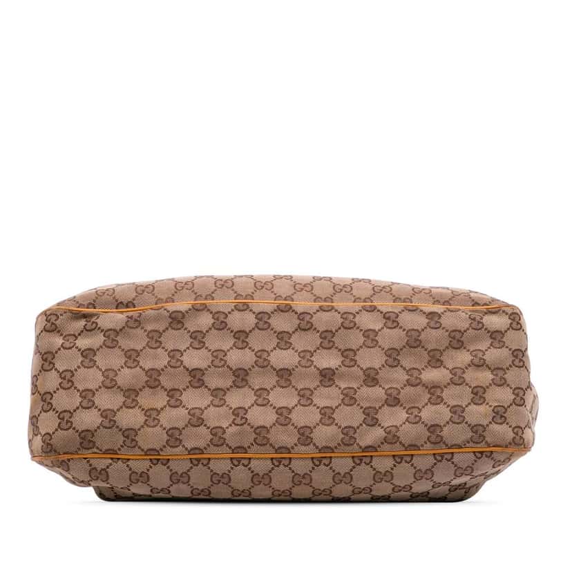 Gucci GG Canvas Sukey Tote Brown Canvas Good condition - Inside View