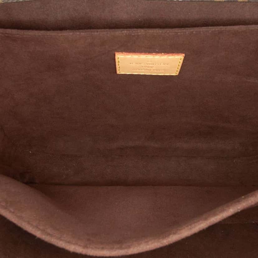 Louis Vuitton Monogram Pochette Metis Brown Good condition - Model View