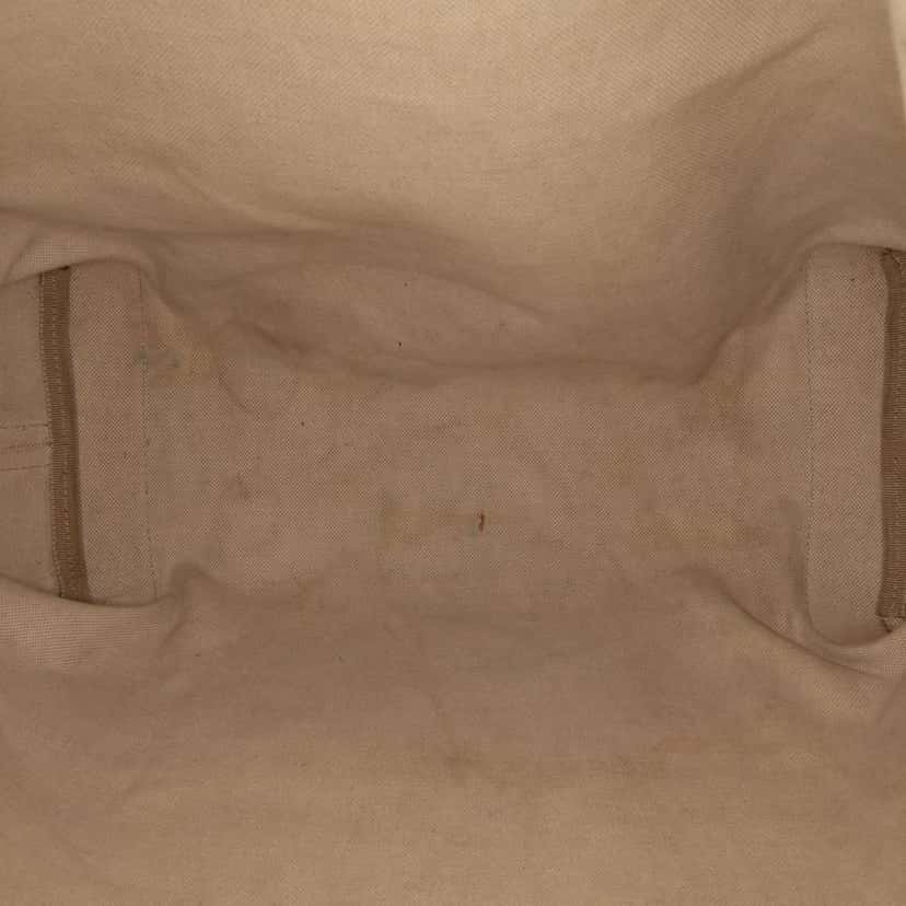 Gucci GG Canvas Craft Tote Brown Canvas Good condition - Model View