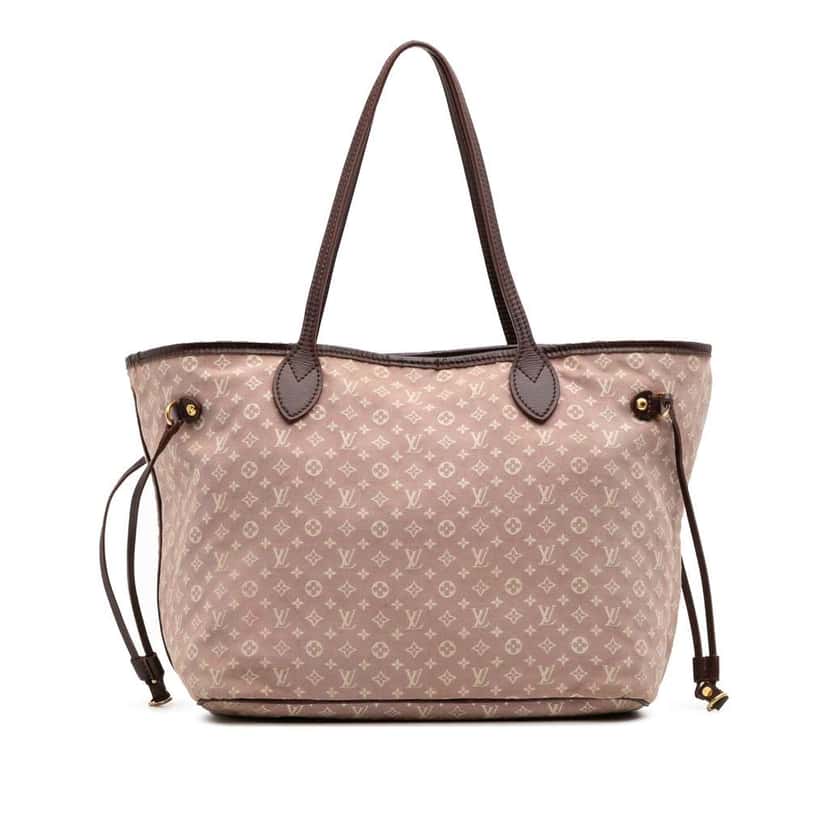 Louis Vuitton Monogram Idylle Neverfull MM Pink Canvas Good condition - Front View